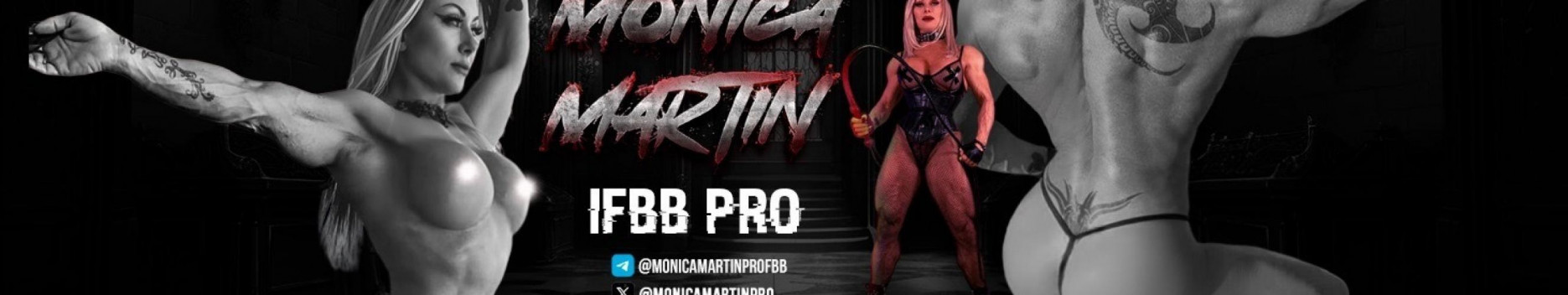 Background MONICA MARTIN IFBB-PRO