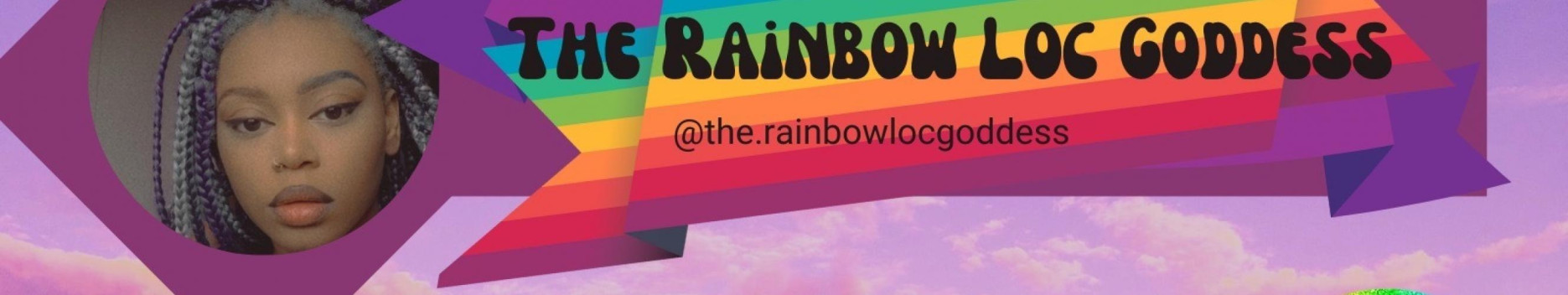 Background The Rainbow Loc Goddess