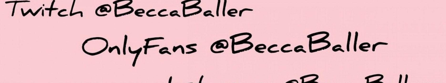 Background Becca Baller Subscription page