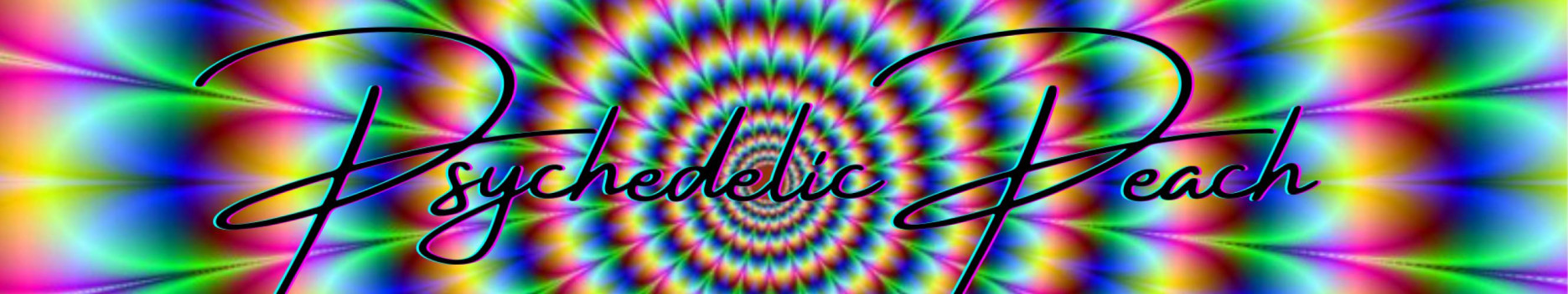 Background 🍑👽Psychedelic Peach👽🍑