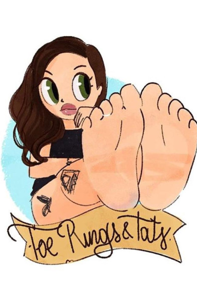 Lexi - Toe Rings and Tattoos