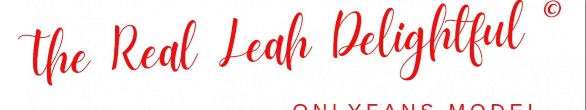 Background The Real Leah Delightful ©️