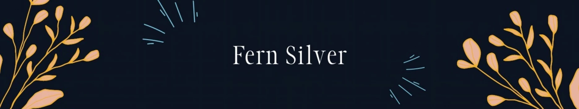 Background Fern Silver Background Fern Silver