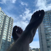 Feet of an Athlete