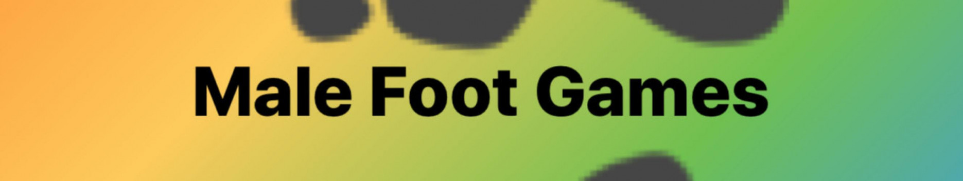 Background Male Foot Games