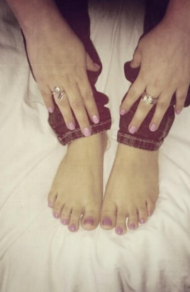 Pretty Guatemalan toes