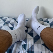 Sock and foot fetish